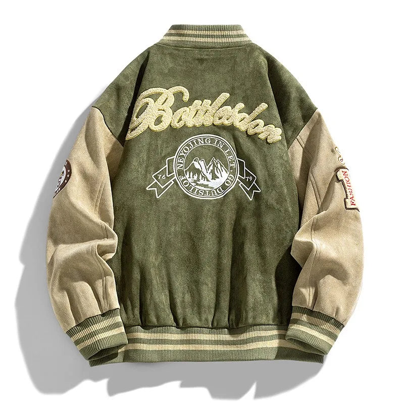 Preston Badge Varsity Jacket