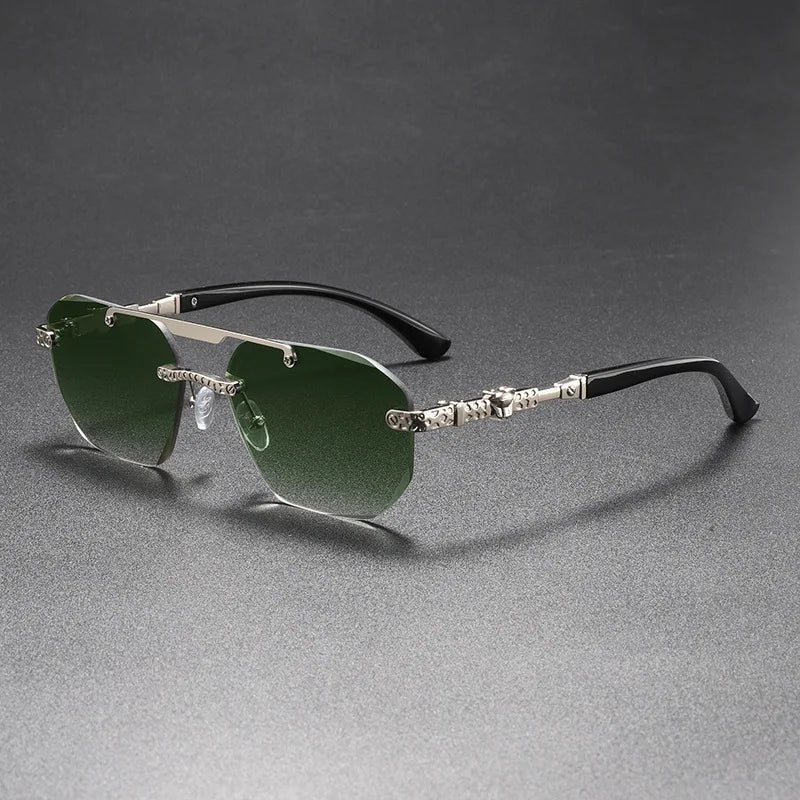 Omar Rectangular Sunglasses