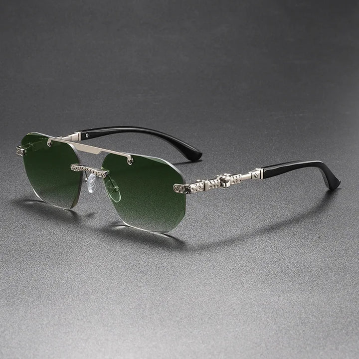 Omar Rectangular Sunglasses
