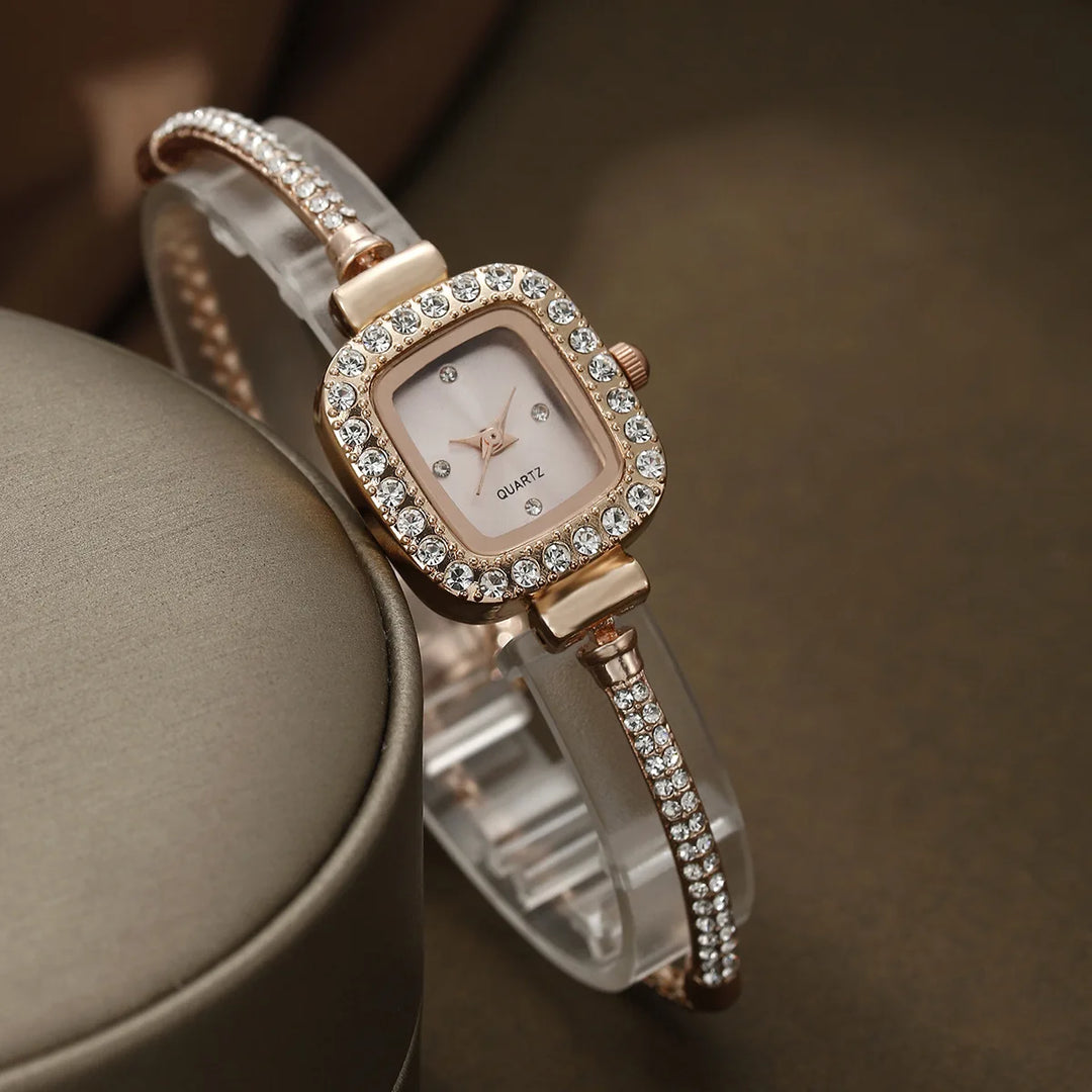 Rhinestone Bracelet Watch