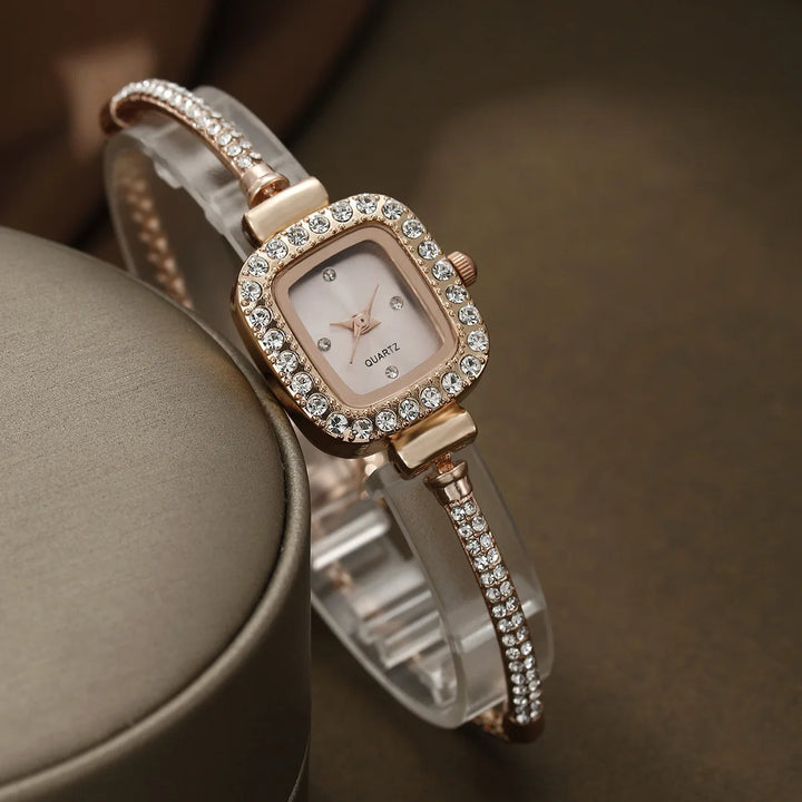 Rhinestone Bracelet Watch