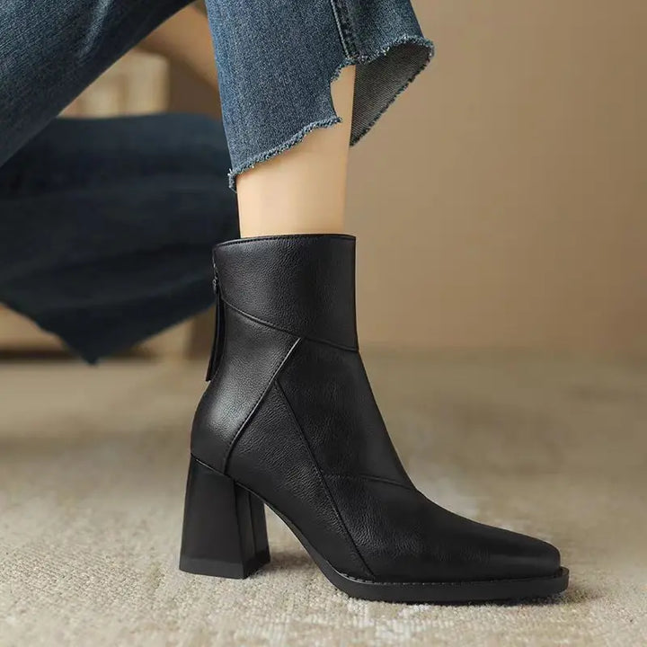 Nikki Block Heel Bootie