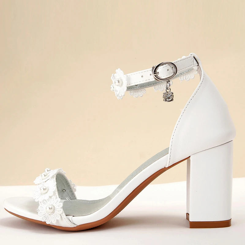 Daisyline Block Heels