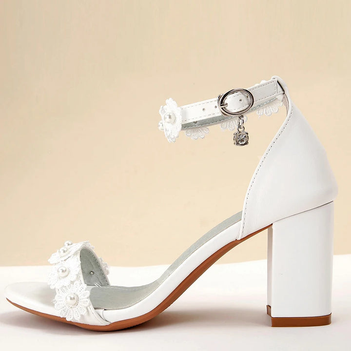 Daisyline Block Heels