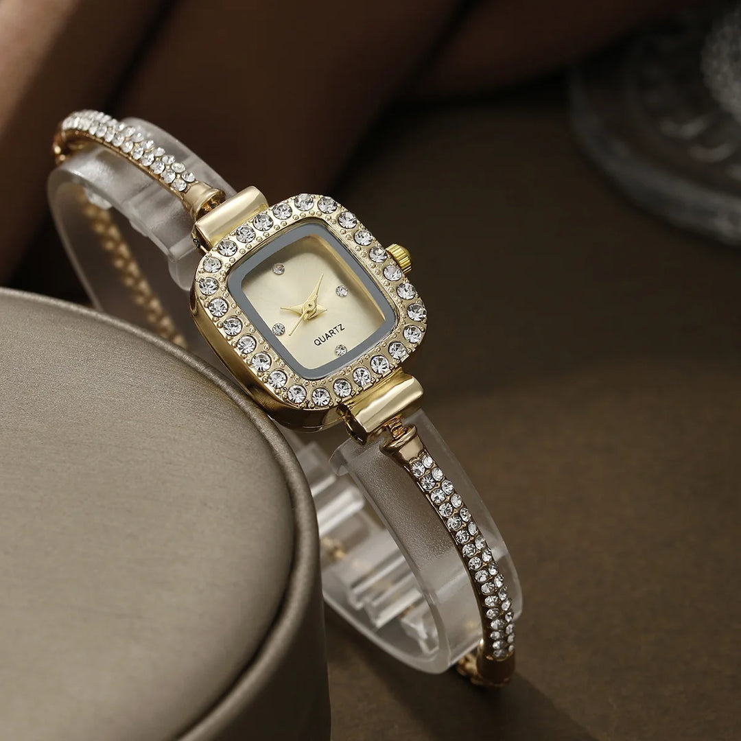 Rhinestone Bracelet Watch