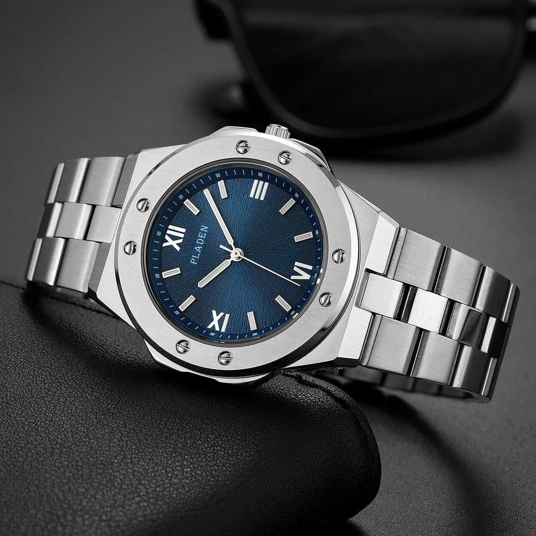 Onyx Sunburst Watch