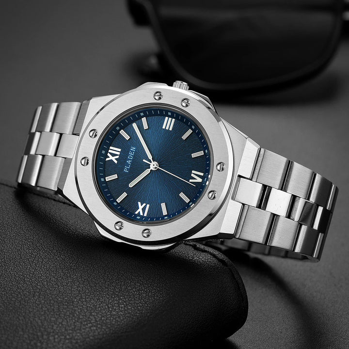 Onyx Sunburst Watch