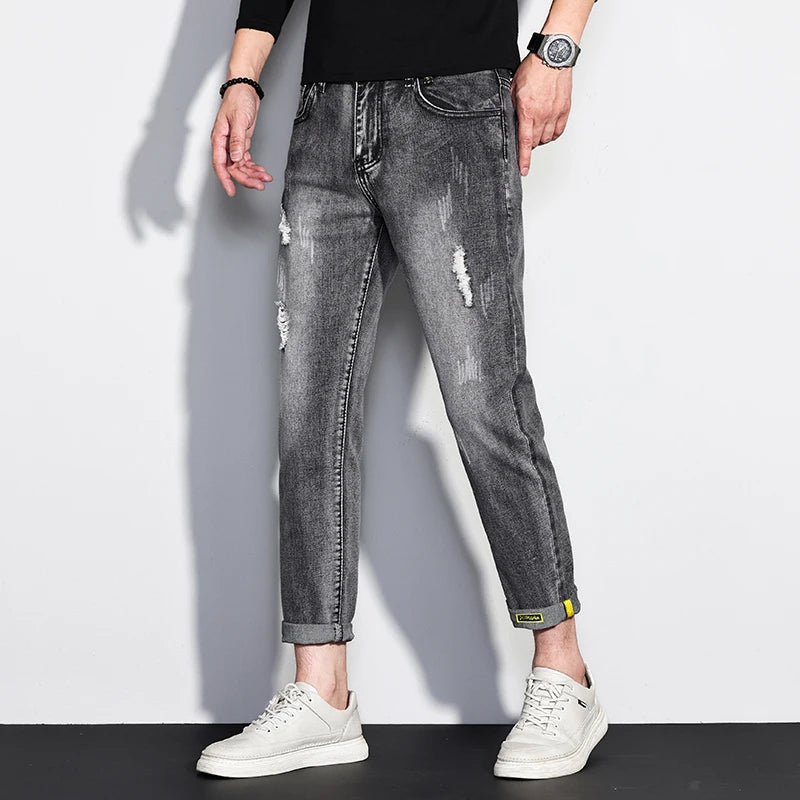Mason Slim Cropped Jeans