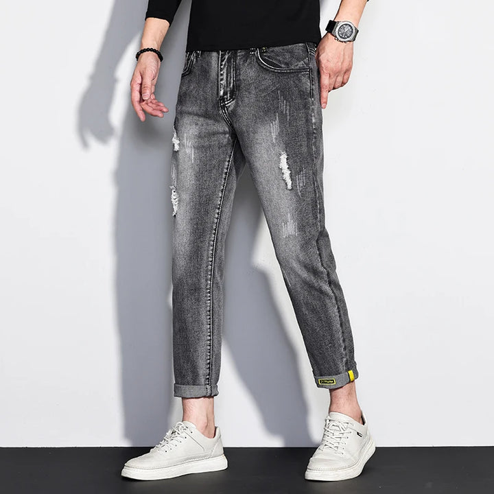 Mason Slim Cropped Jeans