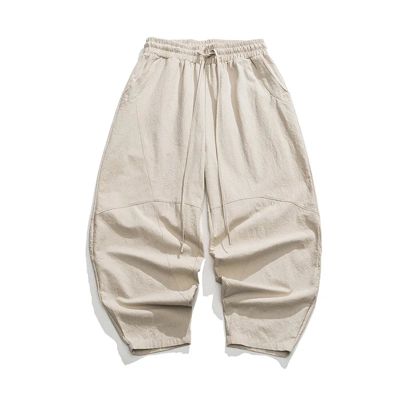 Uptown Oversized Linen Pants