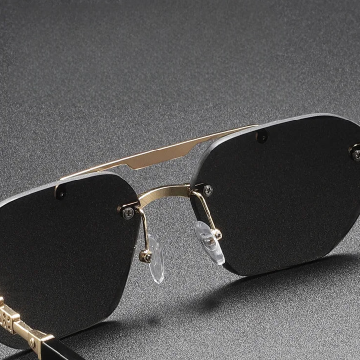 Omar Rectangular Sunglasses
