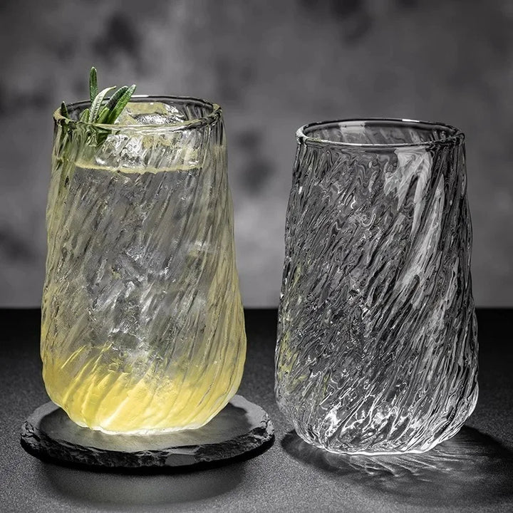 Frosted Ice Drinking Glass