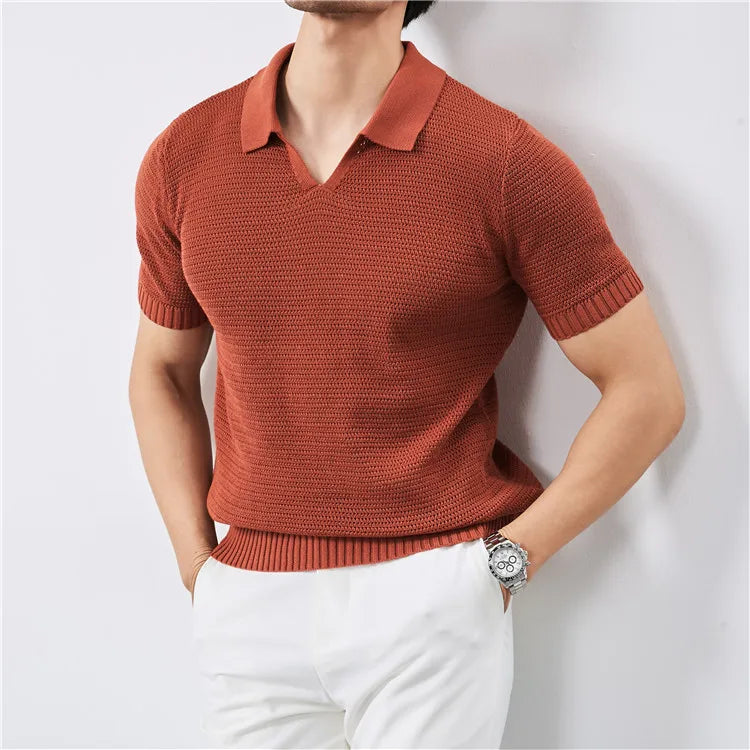 Summer Knitted Polo