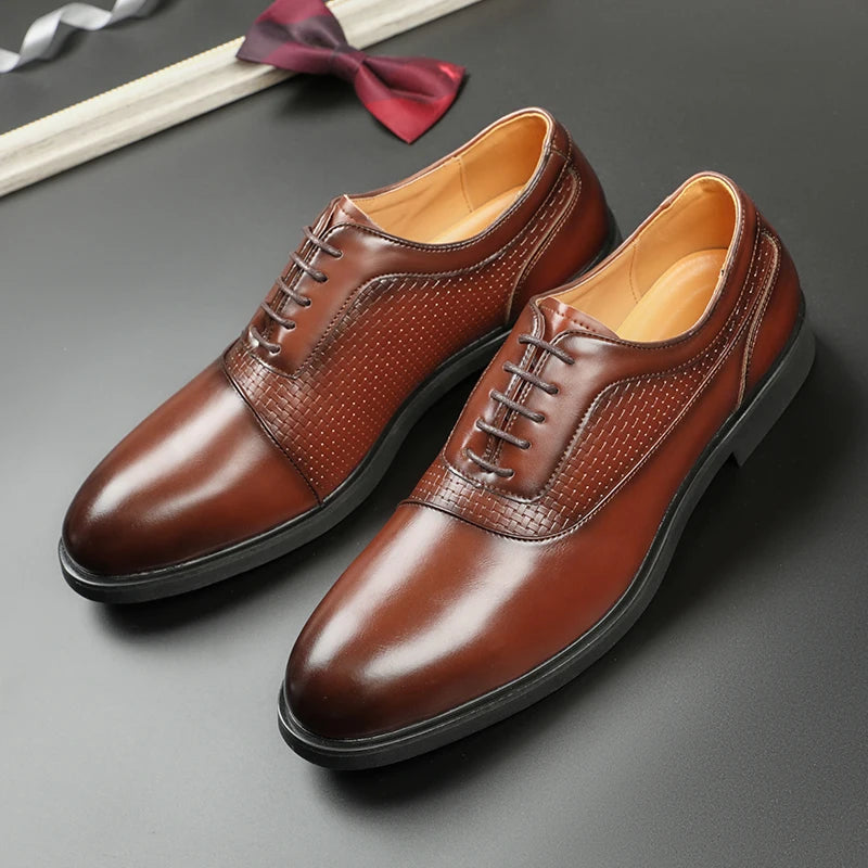 Ruben Genuine Leather Oxfords