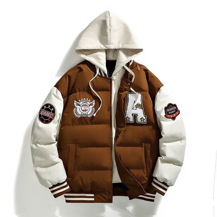 Carson Varsity Puffer Jacket