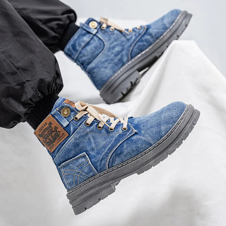 Miles Denim Boots