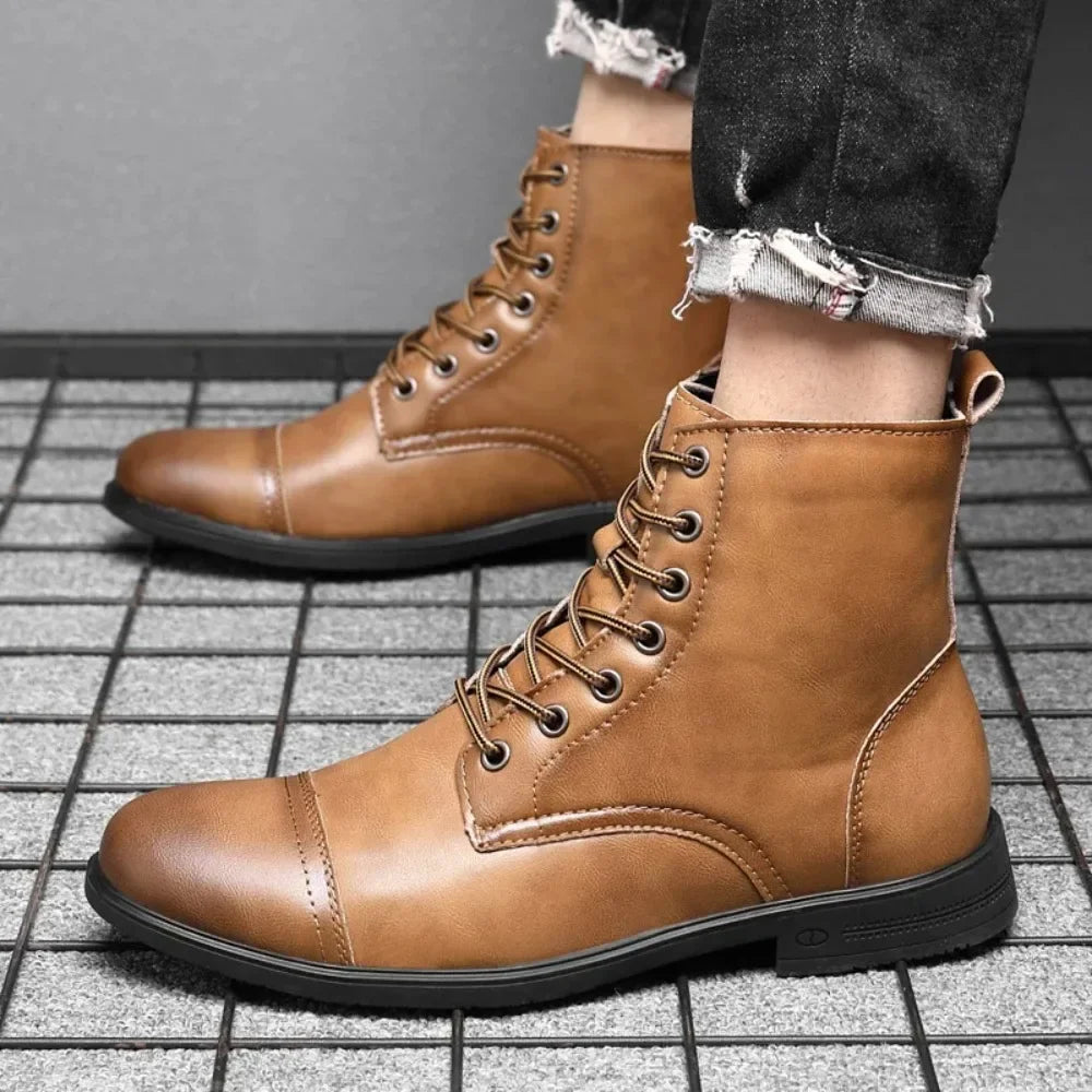 Hudson Genuine Leather Boots