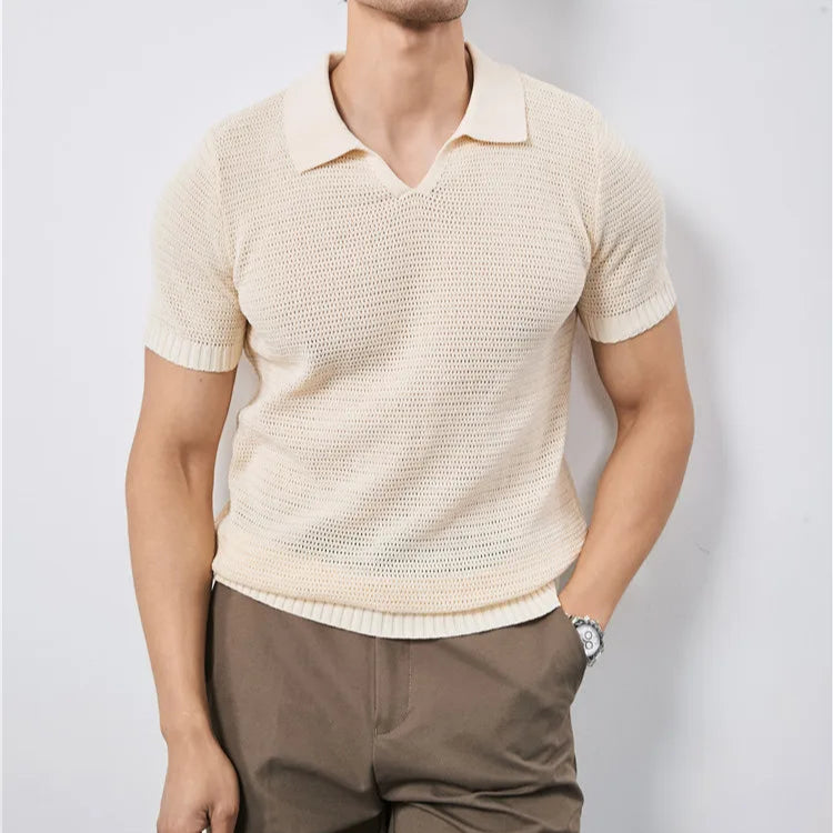 Summer Knitted Polo