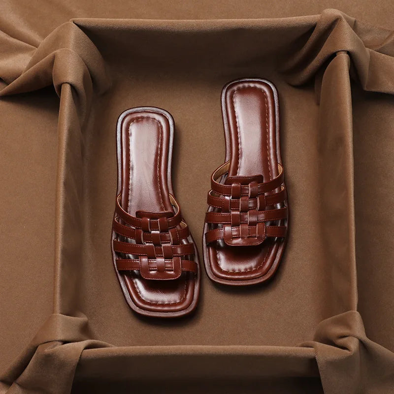 Rica Leather Sandals