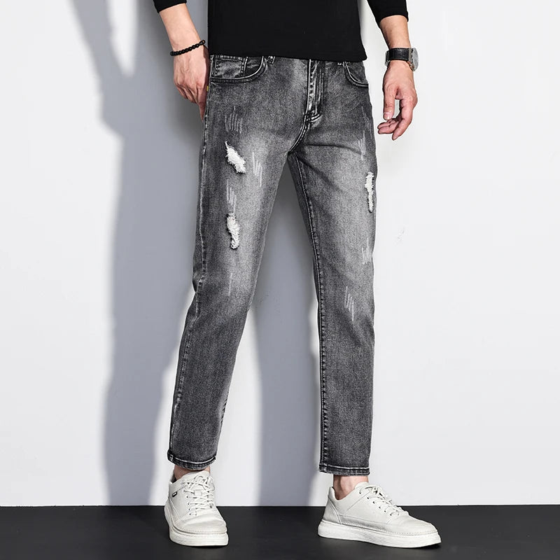 Mason Slim Cropped Jeans