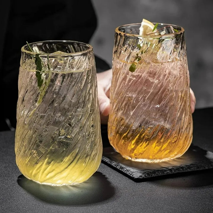 Frosted Ice Drinking Glass