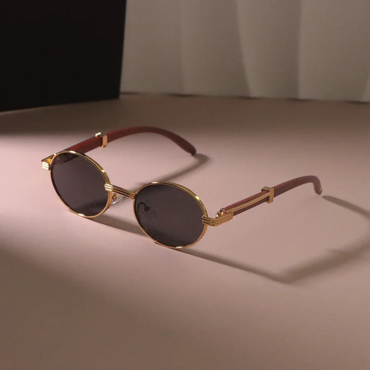 Vintage Oval Sunglasses