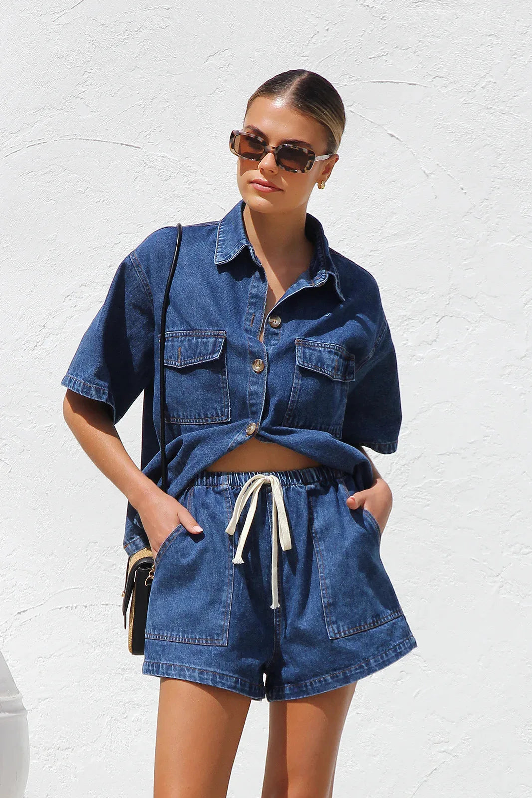 Amelia Denim Set