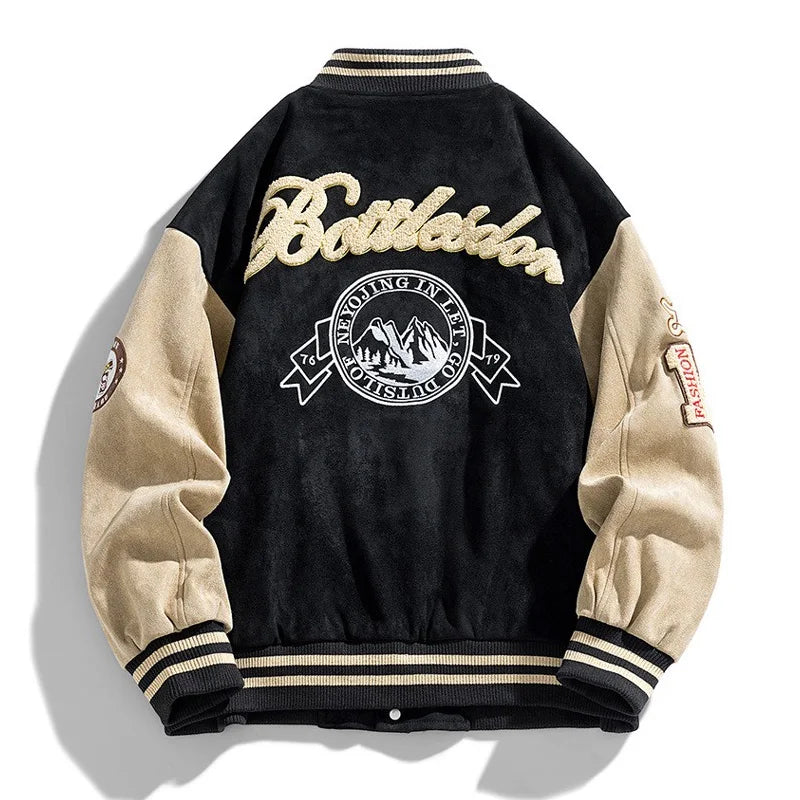Preston Badge Varsity Jacket