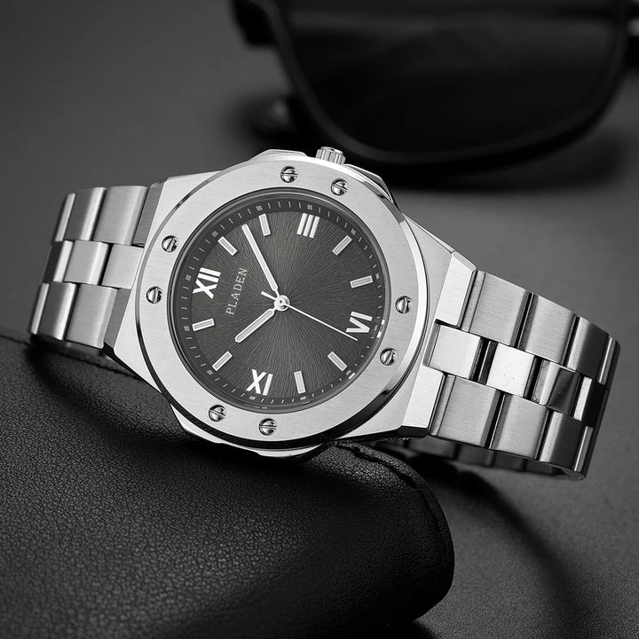 Onyx Sunburst Watch
