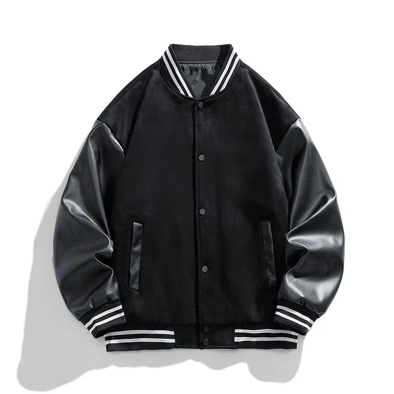 Ashford Suede Varsity Jacket
