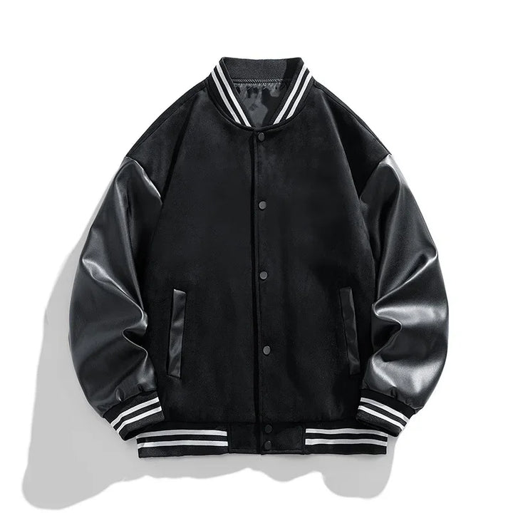 Ashford Suede Varsity Jacket