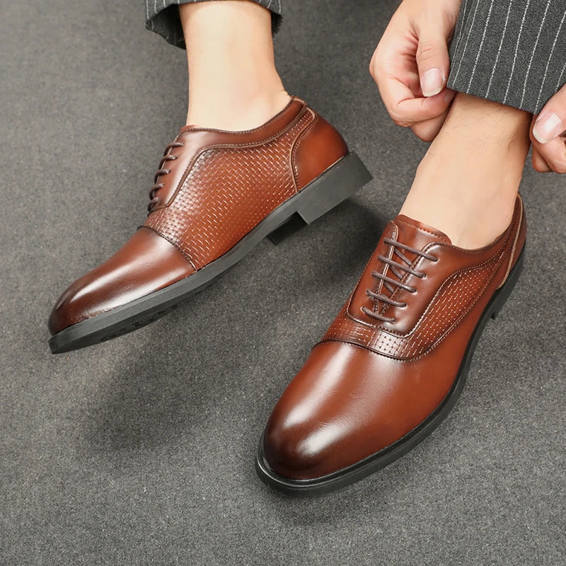 Ruben Genuine Leather Oxfords