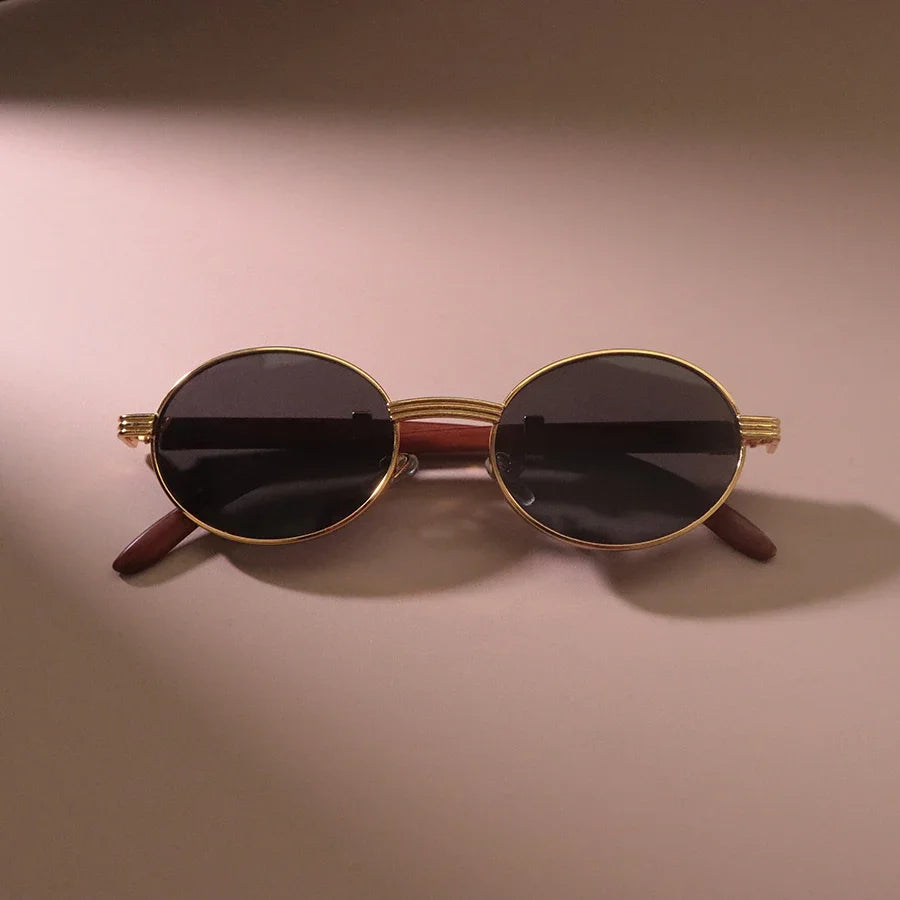 Vintage Oval Sunglasses