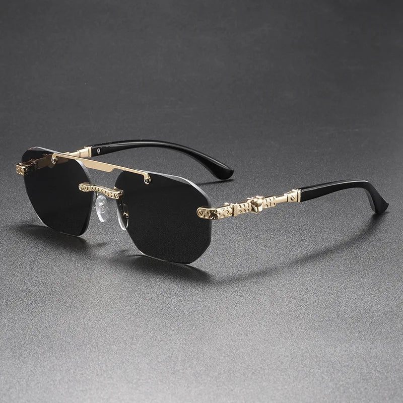 Omar Rectangular Sunglasses