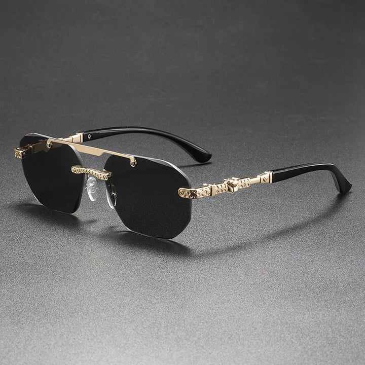 Omar Rectangular Sunglasses