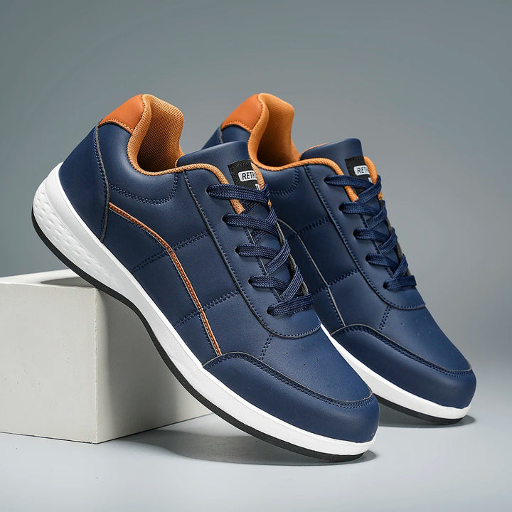 Courtline Leather Sneakers