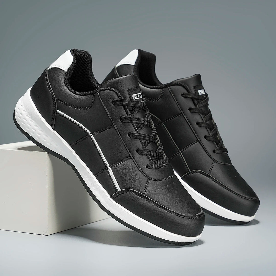Courtline Leather Sneakers