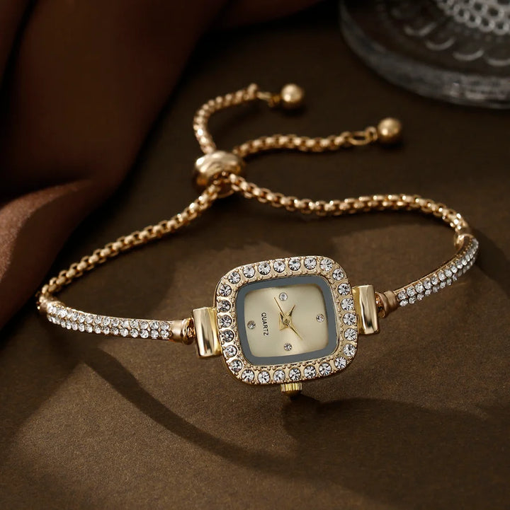 Rhinestone Bracelet Watch