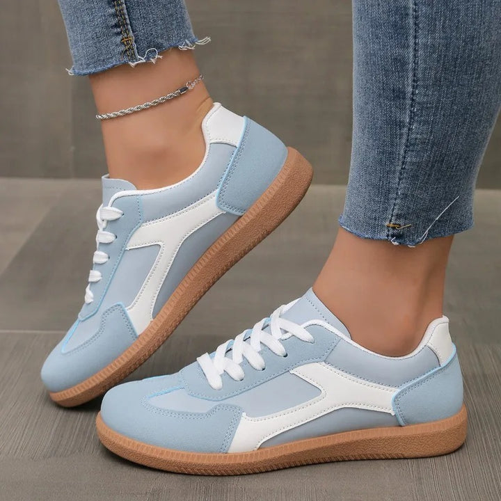 Camilla Court Leather Sneakers