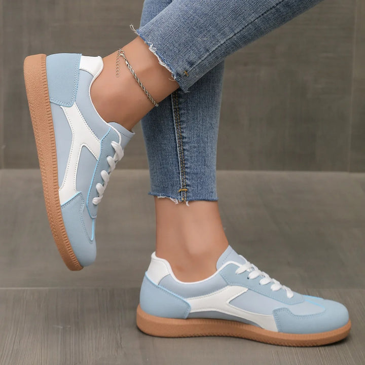 Camilla Court Leather Sneakers