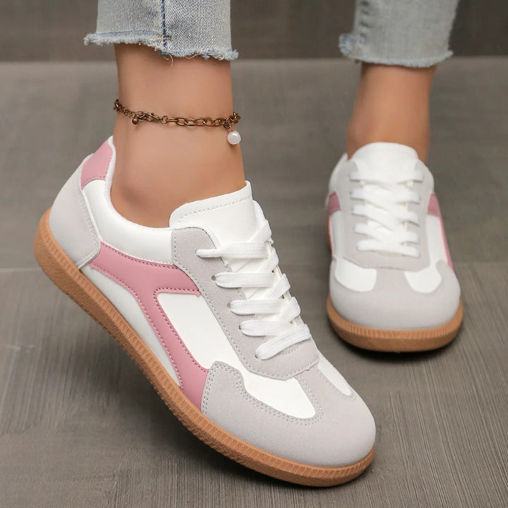 Camilla Court Leather Sneakers