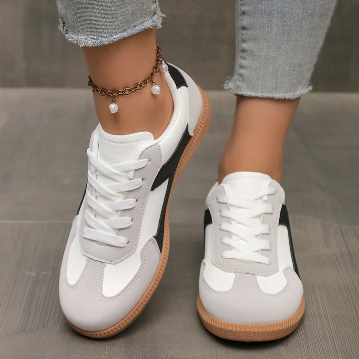 Camilla Court Leather Sneakers