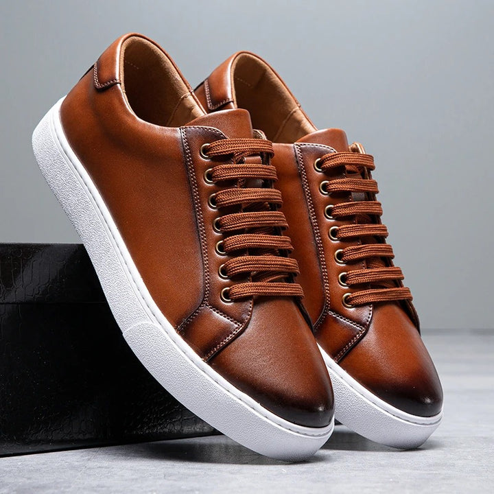 Miles Classic Leather Sneakers